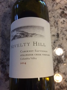 Novelty Hill Cab Stillwater Creek Cabernet 2014